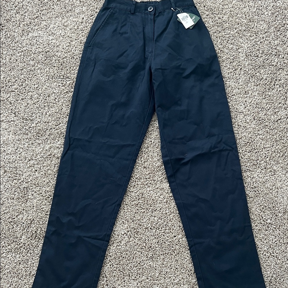 L.L. Bean Women's Dark Blue Chinos